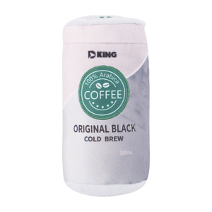 Eco-Friendly Strong Tough Small Medium Dogs' Squeaky <strong>Chew</strong> Toys Plush <strong>Coffee</strong> Cup Latte/Cold Brew Bottle Design Assorted - Product Image 3