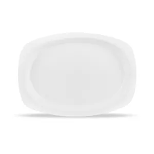Desechable vajilla de placas de plástico de grado de alimentos de un uso de plástico plato nuevo diseño plástico vajilla