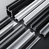 Projet d'éclairage architectural Canal en plastique PVC de qualité supérieure encastré Profil en plastique LED sur mesure