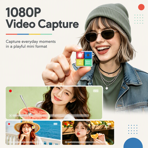 กล้องจิ๋วพวงกุญแจ ของเล่นคลายเครียด พร้อมห่วงคล้อง - Product Image 1