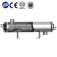 Échangeur de chaleur en acier inoxydable résistant aux hautes températures, certifié CE ISO, pour usage industriel, en acier inoxydable SS304