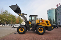 L55-B5 5.5T Wheel Front End Loader, Mesin Pemuat Konstruksi dengan Sertifikat CE untuk Proyek Kota.