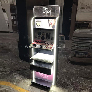 Bespoke Logo tùy chỉnh thiết kế mỹ phẩm trang điểm cửa hàng đồ nội thất cố định vẻ đẹp tạo nên sản phẩm thử nghiệm hiển thị đứng cho triển lãm - Product Image 6