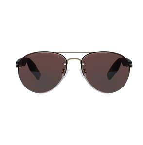 Gafas Inteligentes con Protección Contra Luz Azul, Asistente de <span class=keywords><strong>Voz</strong></span> con IA, Resistentes al Agua IP67, Carga Magnética, Marco de Acero Inoxidable, 144 Idiomas, Duraderas - Product Image 1