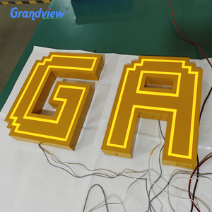 Hotel acrilico di alta luminosità esterna di marca nome di visualizzazione decorazione di illuminazione a led segno di vendita on-line - Product Image 1