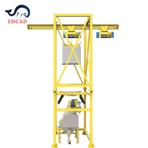 Sdcad Aangepaste <span class=keywords><strong>Cement</strong></span> Zak Zak 1m3 -3m3 Kleine Draagbare <span class=keywords><strong>Cement</strong></span> Silo, <span class=keywords><strong>Cement</strong></span> <span class=keywords><strong>Hopper</strong></span> Met Schroef Transportband En Stof Collector - Product Image 1