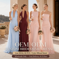 Robe longue froncée extensible 4 directions sur mesure OEM pour femme, respirante et élastique, robe de soirée, marque privée, longueur personnalisée, faible MOQ, vente en gros