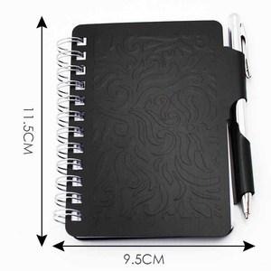 Wholesale Creative A7 <strong>Mini</strong> Paper Products Aluminum Shell Notebooks Pens <strong>Metal</strong> Shell <strong>Notepads</strong> Creative Aluminum Alloy Coil - Product Image 3