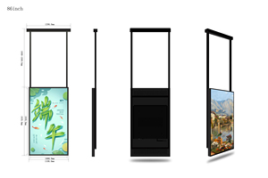 Siêu giá thấp OEM/ODM 32/43/49/55/65/75 inch LCD kỹ thuật số biển hiển thị điện dung loại CE/FCC/ROHS phê duyệt - Product Image 3