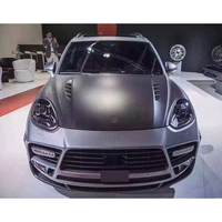 Nouveau capot moteur avant en fibre de carbone sèche style MSY pour Cayenne 958.2 2015-2016, fixation par boulons, modification de carrosserie automobile