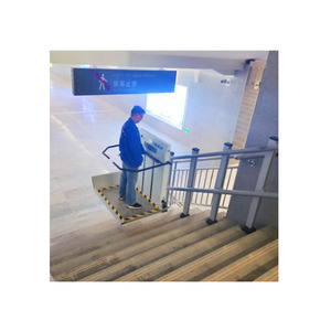 Plataforma Elevadora Inclinada sin Barreras para Discapacitados, Elevador de Escaleras Tipo Riel para el Transporte de Personas y Mercancías - Product Image 6