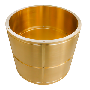 Piezas mecánicas de alta velocidad Lubricación Diseño de ranura de aceite Manga de cobre - Product Image 2