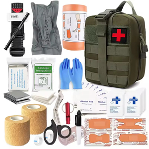 Trousse de premiers secours tactique, trousse de premiers secours d'extérieur, sac médical tactique, sac de pharmacie de voyage pour le camping et la randonnée - Product Image 3
