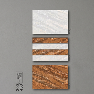 Carrelage mural numérique brillant imprimé 300x450mm, carrelage mural pressé à sec 30x45cm, céramique brillante colorée pour les distributeurs en gros, carrelage de sol en PVC - Product Image 5