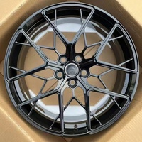Nouvelles jantes en alliage forgé de luxe sur mesure, 1 pièce, 17-20 pouces, 5x114.3/5x120/5x130, design maillé pour Mercedes et Rolls-Royce
