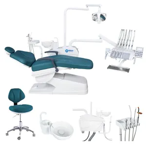 Produits dentaires professionnels usine unita équipement dentaire chaise panneau de commande monté sur le dessus unité dentaire