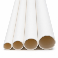 Tuyau de Conduite Électrique en PVC Blanc de Haute Qualité pour Câblage Professionnel et Protection des Câbles Norme ASTM OEM ODM