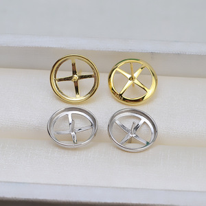 Ensemble de pendentifs en argent S925, bonhomme de neige, blanche-neige, accessoires féminins DIY avec support vide, bijoux en perles 1859 - Product Image 4