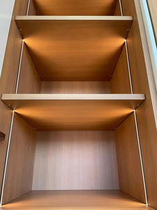 Gabinetes de Cocina de Lujo de Estilo Moderno Personalizados con Isla de Madera Sólida para Sala de Estar y Cocina - Product Image 6