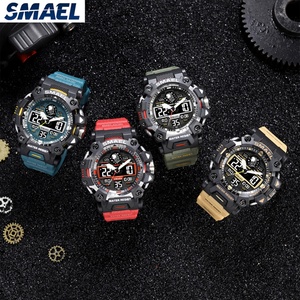 Montre de mode SMAEL pour hommes, style G, montres de sport étanches, montres analogiques à quartz numériques de luxe pour hommes - Product Image 2