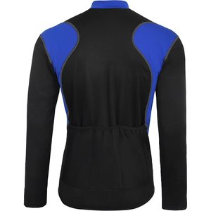 Maillot de cyclisme à manches longues en polaire thermique pour homme, respirant, coupe-vent, anti-transpiration, équipement de vélo d'extérieur - Product Image 3
