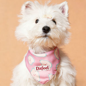 Bandana pour animaux de compagnie, mignon, respirant, résistant à la saleté, pour chien - Product Image 1