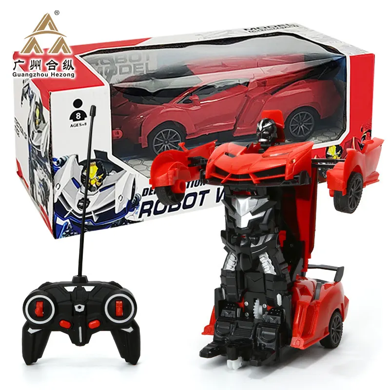 Trasformation toys deformable remote control rc hobby toys car robot