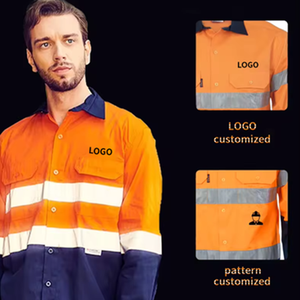 Vêtements de travail ignifuges unisexes personnalisés, ensembles complets, uniformes pour mécaniciens, atelier, réparation automobile, combinaisons de travail - Product Image 3