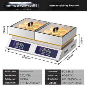 Crepera Eléctrica y Máquina <span class=keywords><strong>para</strong></span> Hacer Panqueques Franceses con una Gran Superficie Antiadherente <span class=keywords><strong>para</strong></span> Crepas Delgadas Perfectas - Product Image 4