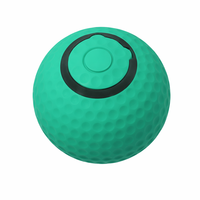 Jouet pour oiseaux de type mini-golf, direct usine, en matériau ABS, avec son d'appel d'oiseau, roulement automatique, 3 modes de rebond circulaire, rechargeable