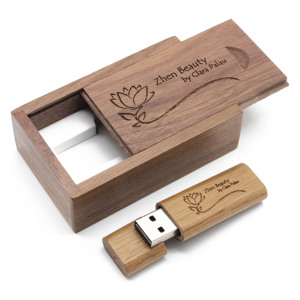 JASTER – clé usb en bambou, support à mémoire de 4GB, 8GB, 16GB, 32GB, 64GB - Product Image 4