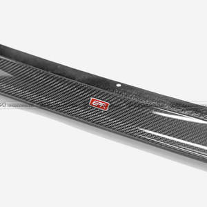 Pour Fiat 500 Abarth 595 695 Série 4 Modèle S4 EU 16-23, Lame avant en carbone de type EPA, fixation directe par boulons - Product Image 3