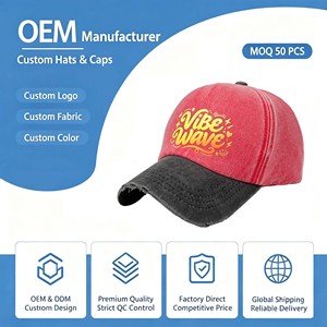 Gorras de Béisbol Personalizadas al por Mayor con Logotipo Bordado de 6 Paneles, Transpirables, Bordado 3D, Deportivas, Ajustables y Estructuradas - Product Image 1