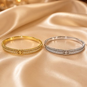 Bracelet inspiré de Resoul Designer, plaqué or, esthétique girly, bracelet de créateur, coquette, bijoux pour filles Y2K - Product Image 2