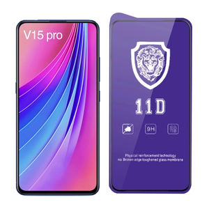 Factory Sale 9H Hardness High Definition Silk  tempered full <span class=keywords><strong>glass</strong></span> roll for screen protector for vivo v11 pro - Product Image 1