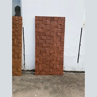 Panel Acústico 3D Seguro y Ecológico con Acabado de PU, Panel Decorativo de Poliuretano con Aspecto de Piedra para Hogares, Oficinas y Estudios
