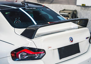 Alettone posteriore in fibra di carbonio a secco per spoiler auto BMW M2 G87 montare leggero <span class=keywords><strong>G42</strong></span> il modello ad ala alta MP a flusso continuo - Product Image 4