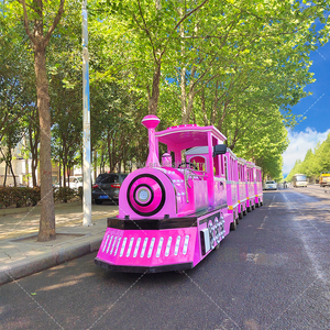 <span class=keywords><strong>Tren</strong></span> Turístico Eléctrico para Parques Urbanos, Mini <span class=keywords><strong>Tren</strong></span> sin Rieles para Adultos y Niños <span class=keywords><strong>en</strong></span> <span class=keywords><strong>Venta</strong></span> - Product Image 1