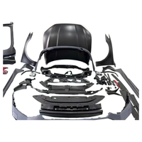 Kit extérieur pour Audi A7/S7, mise à niveau vers RS7, pare-chocs avant/arrière, phares LED, calandre, spoiler de capot, kit carrosserie auto à ajustement précis