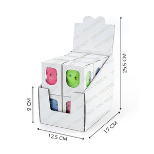 3 Styles Jouet Sensoriel Anti-Stress en Forme d'Ours Guimauve Mignon et Doux à Presser, Cadeau pour Enfants - Product Image 5