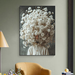 Peinture sur toile <span class=keywords><strong>japonaise</strong></span> pour décoration d'intérieur, affiche d'art pour femme élégante, tenture murale - Product Image 2