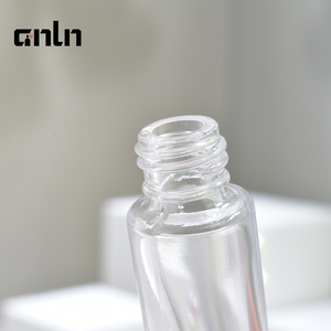 Botella de Vidrio Transparente de 10 ml con Fondo Grueso y Bola de Rodillo de Acero o Vidrio para Aceite de Perfume - Product Image 4