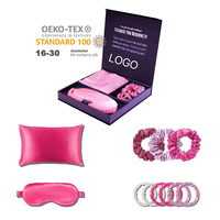 Taie d'oreiller en soie véritable très douce, taie d'oreiller de luxe, emballage cadeau, 100% degrés, en soie, mûre, 22mm