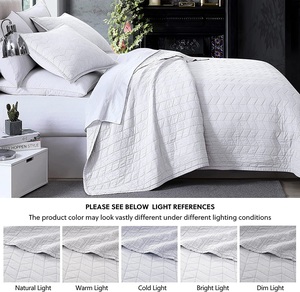 Casa vendita calda letto trapunta per bambini casa cotone goffrato coperta per bambini trapunta in cotone bianco per bambini - Product Image 2