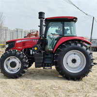 Nouveau tracteur agricole YTO LMA1804-C 180 CV 4x4 avec inverseur de puissance, EGR sans AdBlue, engrenage de marche arrière 32+32, siège AC Grammer, certifié CE
