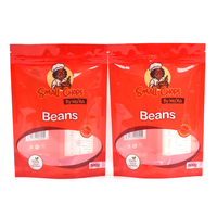 Sachets en Mylar personnalisés imprimés avec fermeture éclair pour bonbons, Doypacks, sachets brillants avec fermeture éclair, emballage alimentaire, sachet debout avec fenêtre