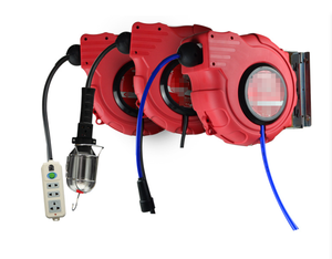 Support mural au plafond de 15m de longueur enrouleur de câble à ressort à retour automatique enrouleur de câble d'extension rétractable pour l'<span class=keywords><strong>éclairage</strong></span> - Product Image 6