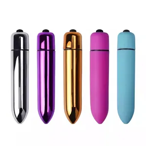 Poderoso 10 Velocidade de Vibração Pequeno Mini Vibrador Sex Toy Multi Cor Feminino clitóris massagem vibrador