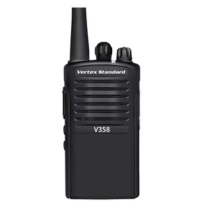 顶点标准V358高频超高频400-470MHZ双向无线电顶点标准16通道手持式远程便携式对讲机