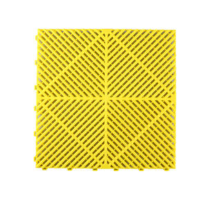 Dalles de sol de garage en PP HFBH certifiées CE, 5 cm d'épaisseur, antidérapantes, étanches, à clipser, modernes, unies, usage industriel - Product Image 4